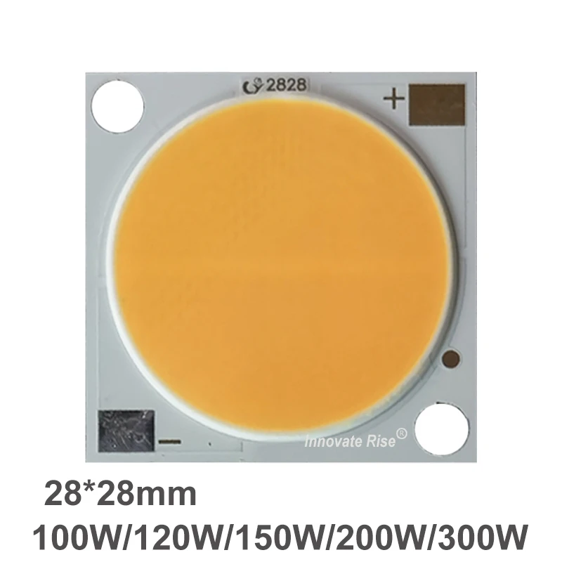 Полный спектр 100W 200W 300W 2828 cob led cri 95 Высокая мощность 100w flip chip