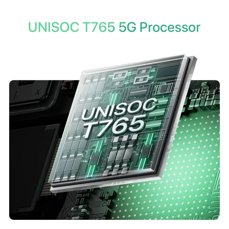 Новый оригинальный смартфон UMIDIGI G9 5G 6 ГБ + 128 со сканером отпечатков пальцев и идентификацией лица Android 14 UNISOC T765 Octa Core