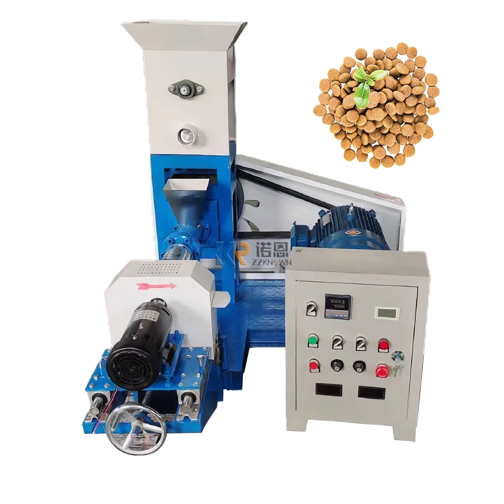 2024 Fish Feed Extruder Cutter-Type Equipment For Food Plant Industries Produces Aliment Poisson Pellets-Best Price Bangladesh