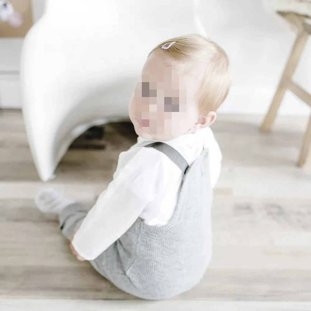 
wholesale baby boys clothes infants sleeveless solid color jumpsuit 