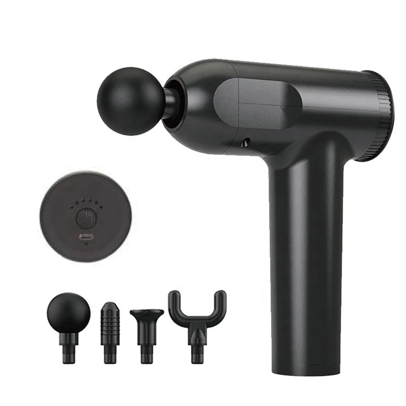 LUYAO LY-665A Портативный Ручной Ударный глубокий ткань мышцы мини спорт для улучшения циркуляции крови пистолет шеи и плеч облегчения боли с чехлом