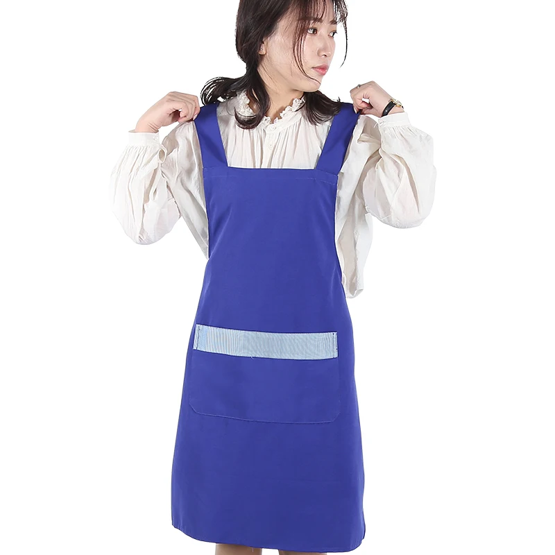 
Custom Heavy Duty Apron Baking Cooking Printed logo Canvas Apron cotton apron 