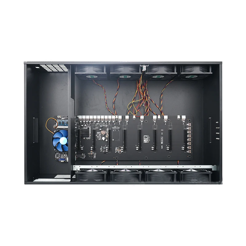 Корпус сервера для материнской платы с корпусом карт Atx 8gpu 847 бесшумный 1800
