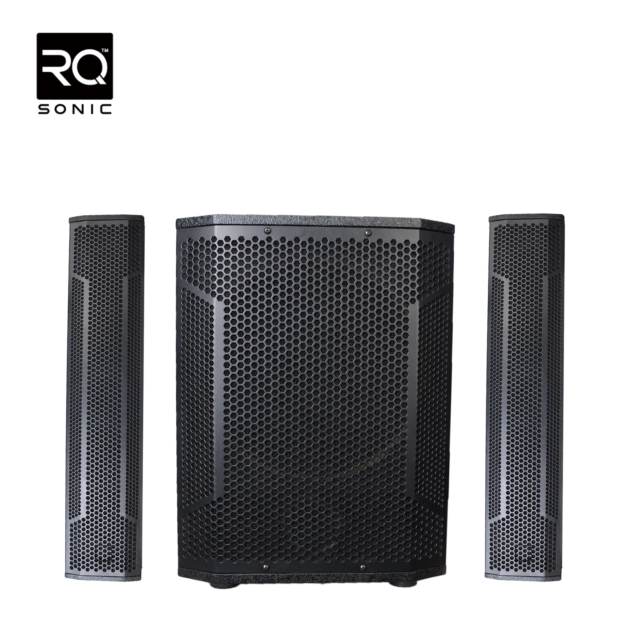 RQSONIC WI312ADUSB-BT Professional Audio Active Column Speaker Powered Portable Live Sound System