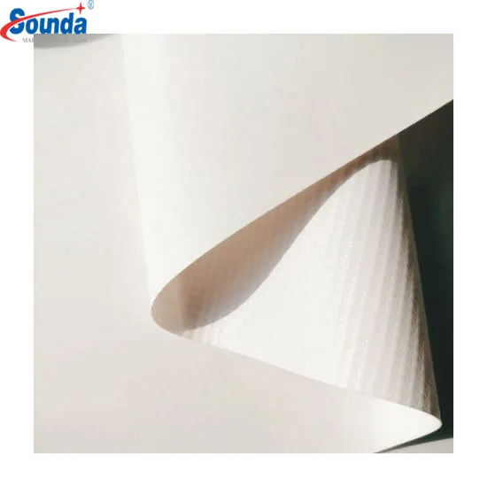 Sounda 260gsm-610gsm растворитель Печатный глянцевый матовый фронтальный ПВХ гибкий баннер