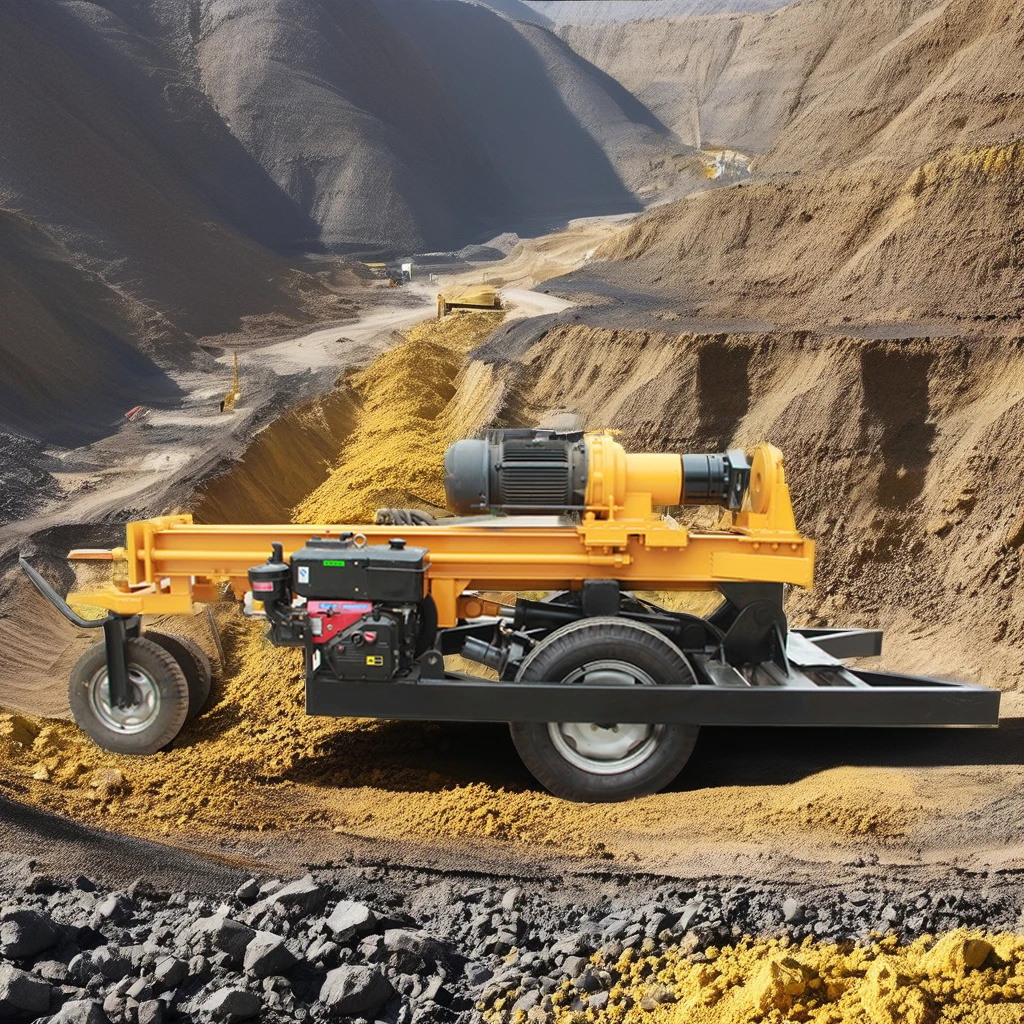 Hydraulic Portable Water Well Drill Rig 100m-150m Borehole Machine 25-35hp Truck Mounted Drill Rig Deep Machine Mining Machine