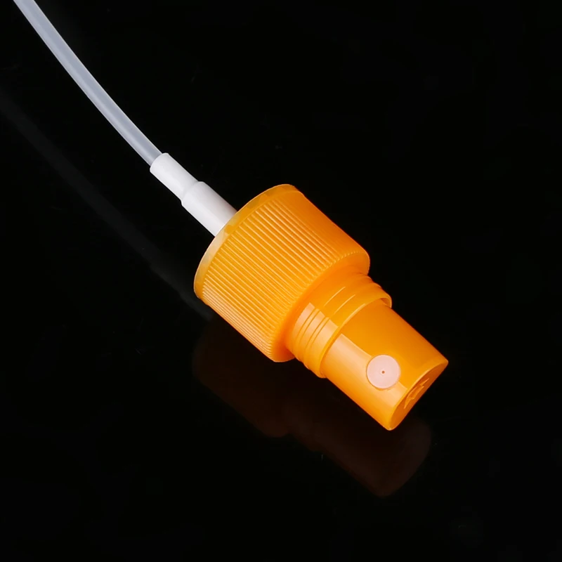 Orange Color Fine Mist Sprayer with 24/410 Dispenser Liquid Professional Plastic Pump sprayer head Wholesale