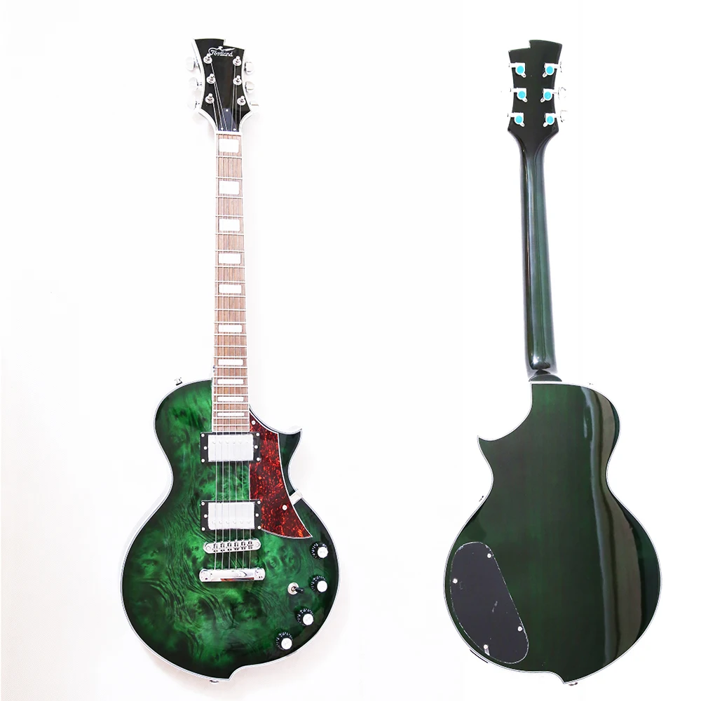 
 Стеганый кленовый топ китайский производитель FLP Тип OEM предоставлен пользовательский электрогитара  