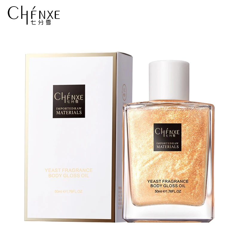 cheap price Organic Private Label Multicolor Loose Golden Tan Oils Scents Cosmetic Glitter Glow Shimmer Body Oil