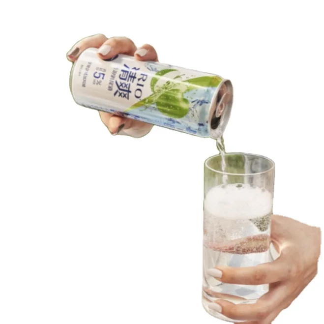 2022 RIO HOT sparkling cocktail drinks alcoholic beverages fresh green apple vodka 5%vol family bar holiday party home 330ml