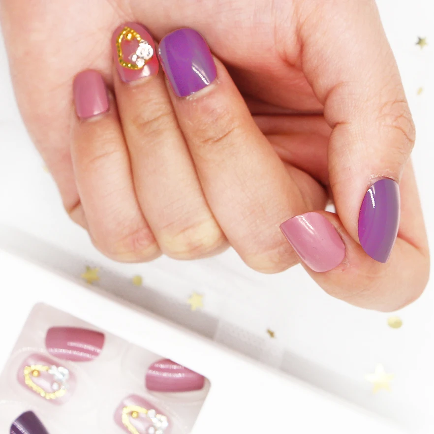 
Long Full Nail Tips Natural Nail Tips Press On Gel Nails 