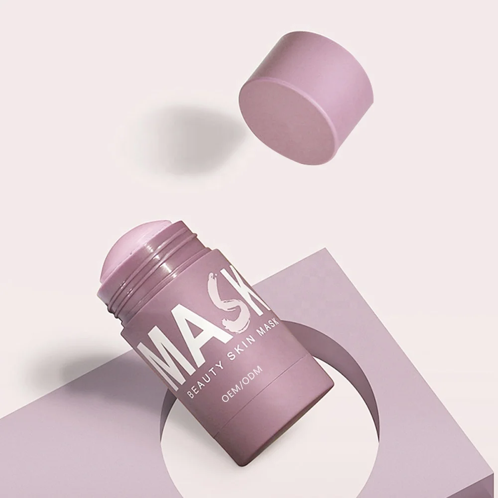 Глубокое очищение OEM уход за кожей легкая красота антиоксидантная маска палочка розовая глина