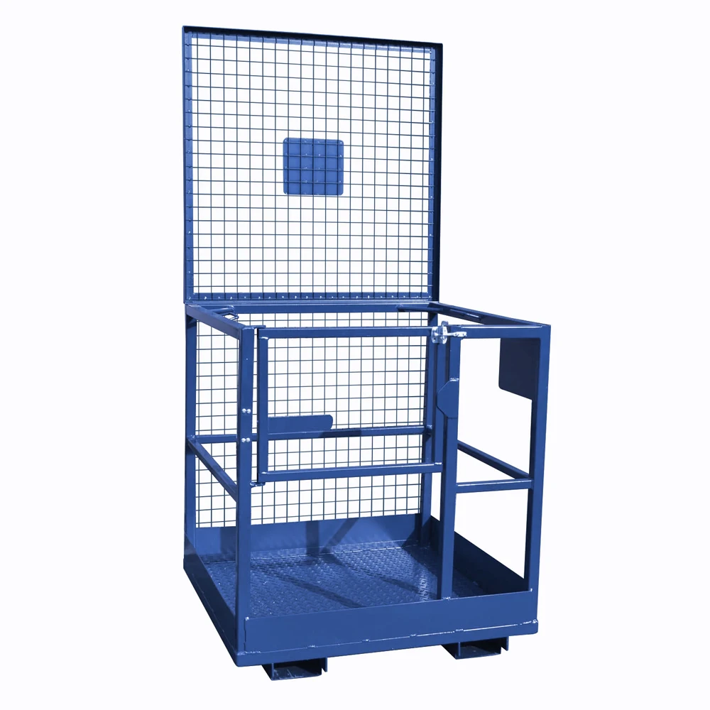 factory price customized metal safety cage work platform forklift safety cage  forklift safety cage