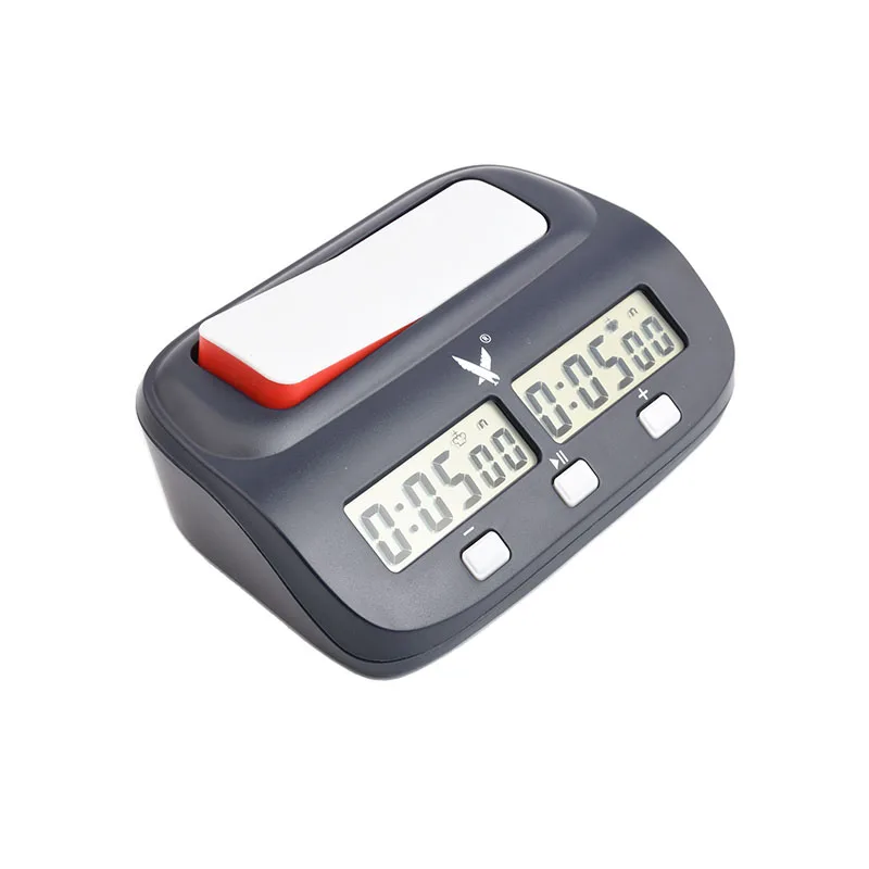 Chess Timer Backgammon Pieces Board Game Digital Chess Clock Feeder Timer Set Backgammon Chess Clock