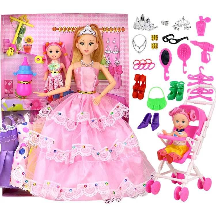 Low Price Princess Wedding Suit Doll Set Accessories Baby Doll