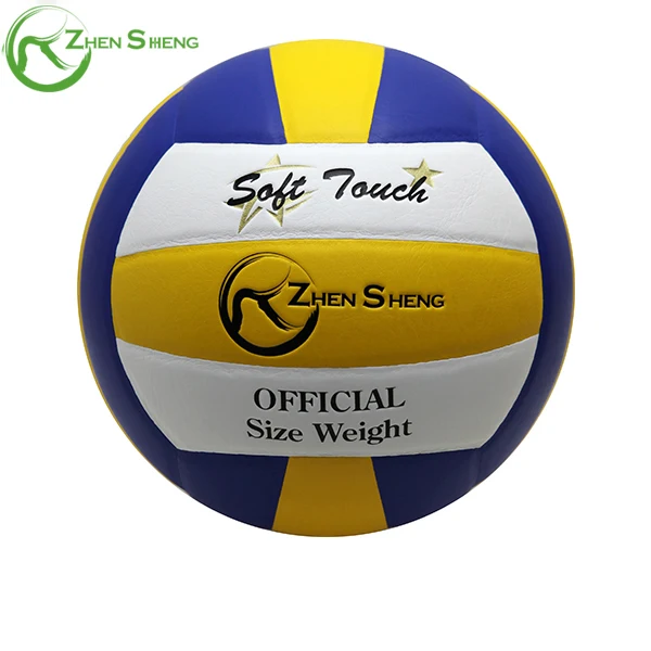 Zhensheng Best Quality Custom Printed Colorful Laminated Volleyball Ball Size 5 4 for Training or Match