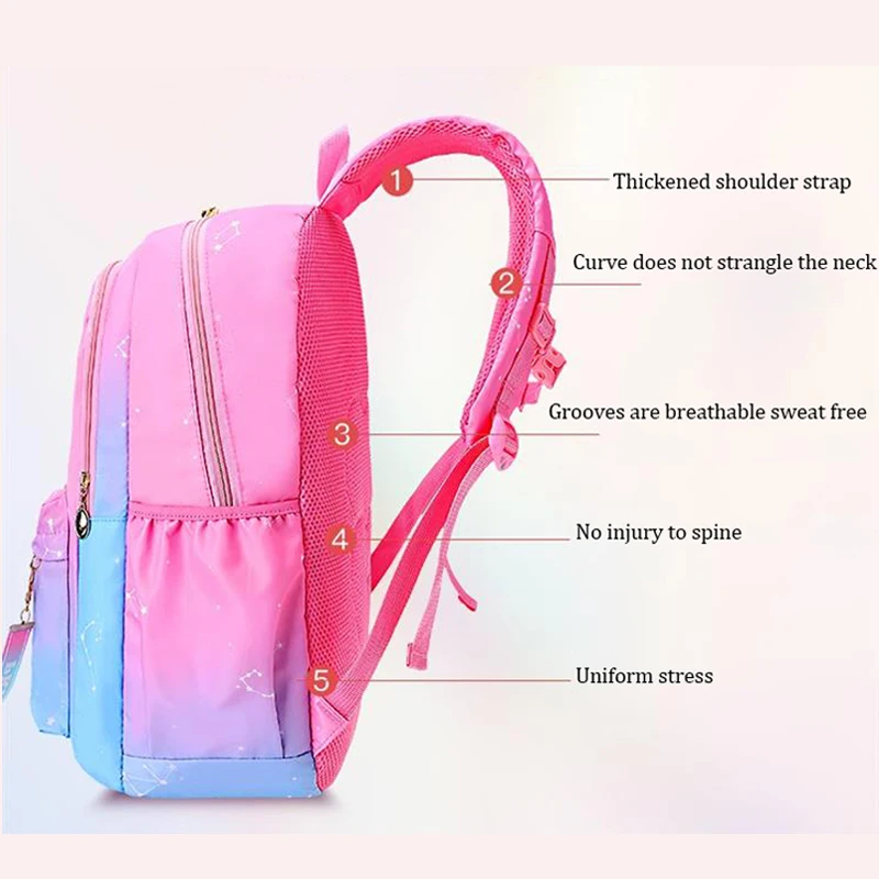 mochila escolar infantil large capacity cute school bags for girls fashion waterproof children backpack