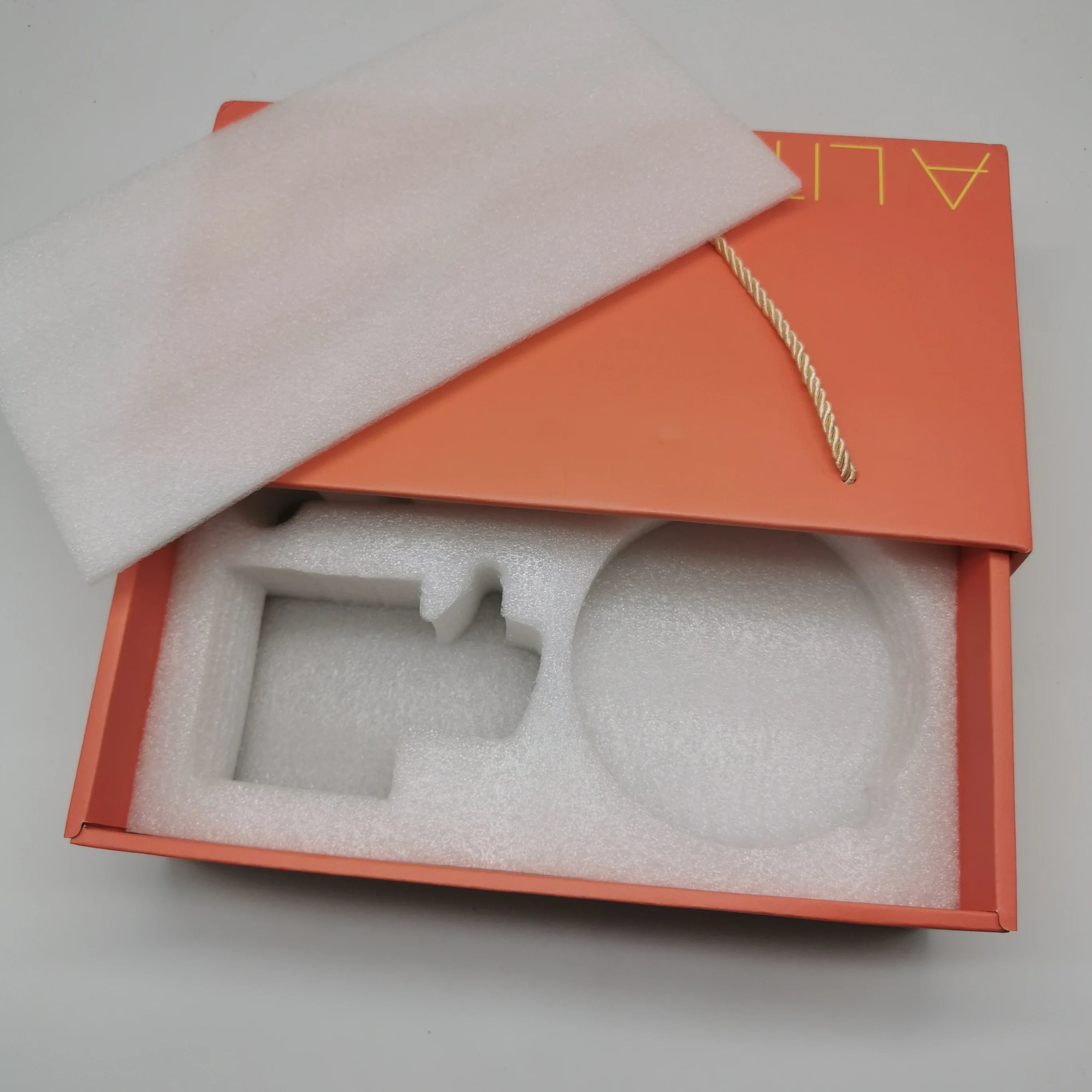 Custom Corrugated Paper Cup Saucer Set Box Packaging Gift Boxes