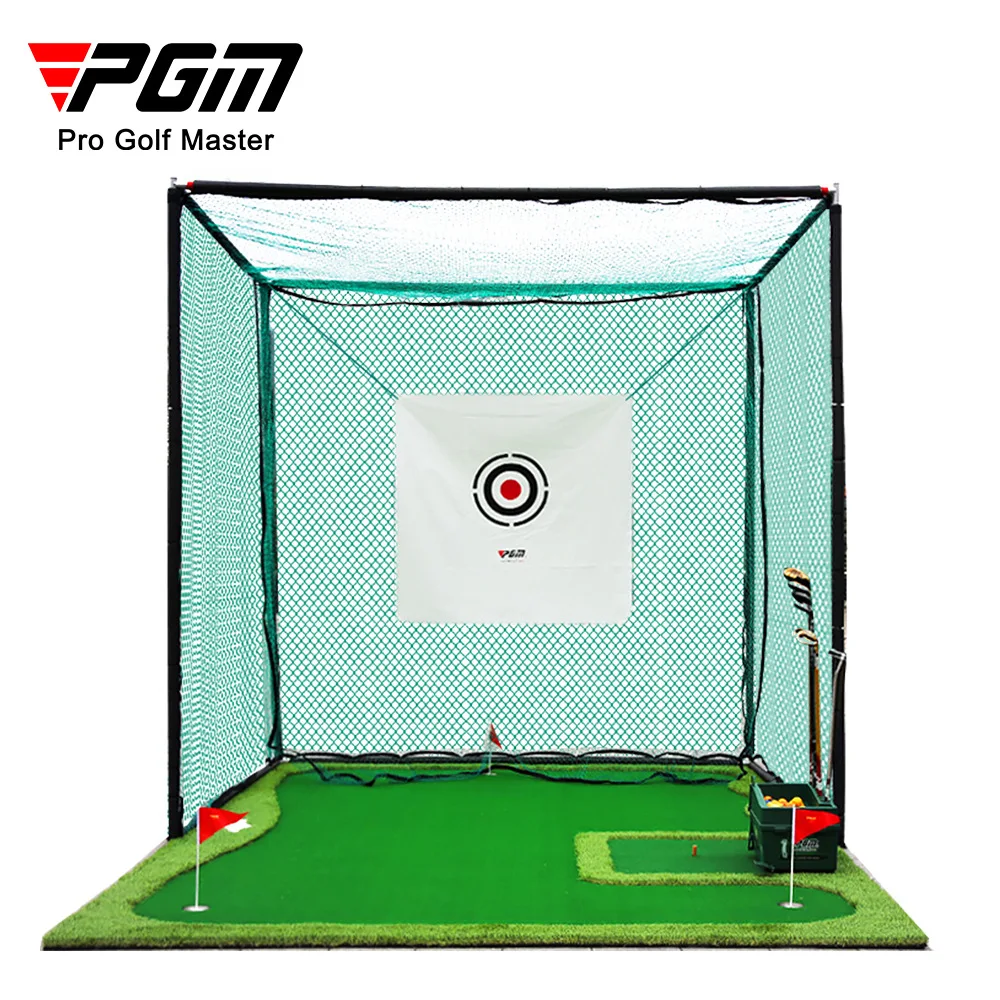 PGM driving golf practice hitting net training indoor outdoor custom logo golf net