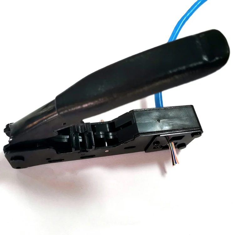 Сменный обжимной инструмент Ez Blade Cat7 ручной простой усовершенствованный rj45 упаковка в черную коробку RJ45 RJ11