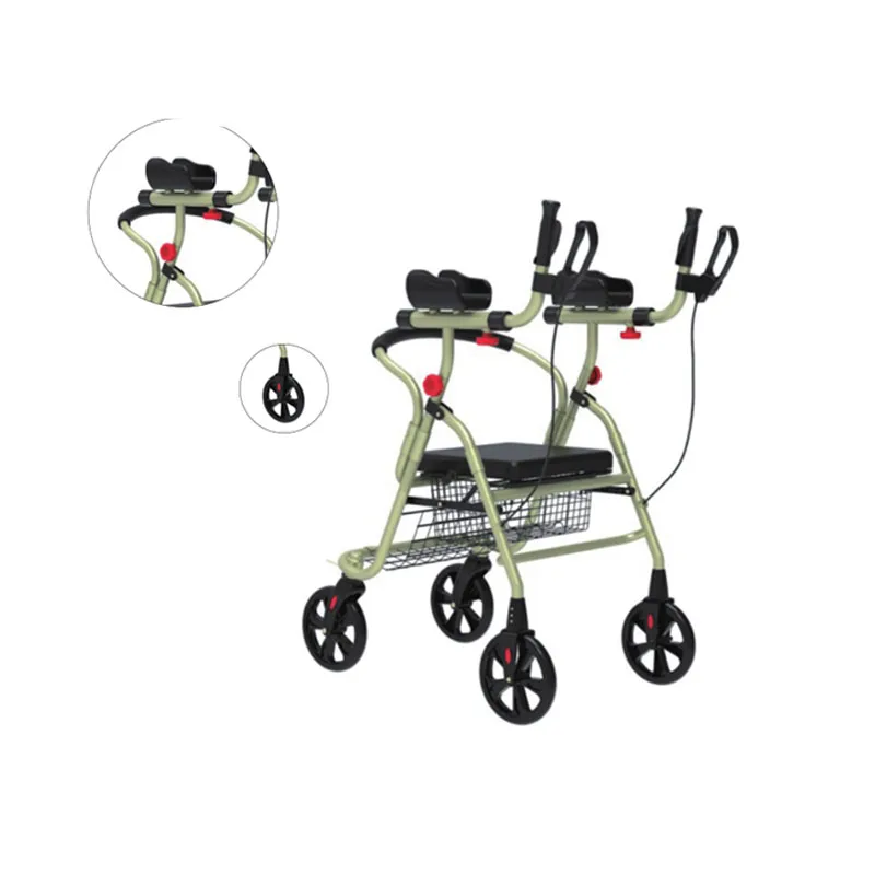 High quality medical folding adult elder disabled strollers walkers