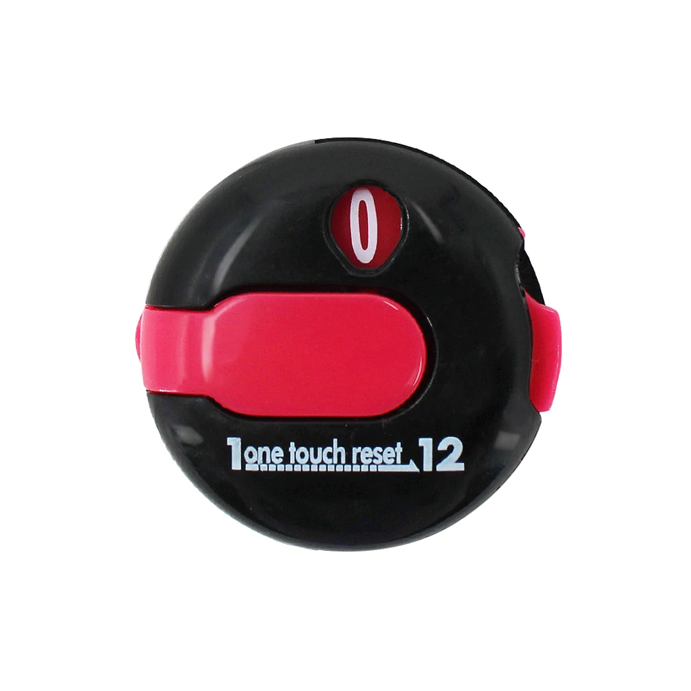 Golf Stroke Counter Portable Easy Reset Up to 12 Strokes Golf Score Counter With Hat Clip Ball Marker For Score Keeper Gloves