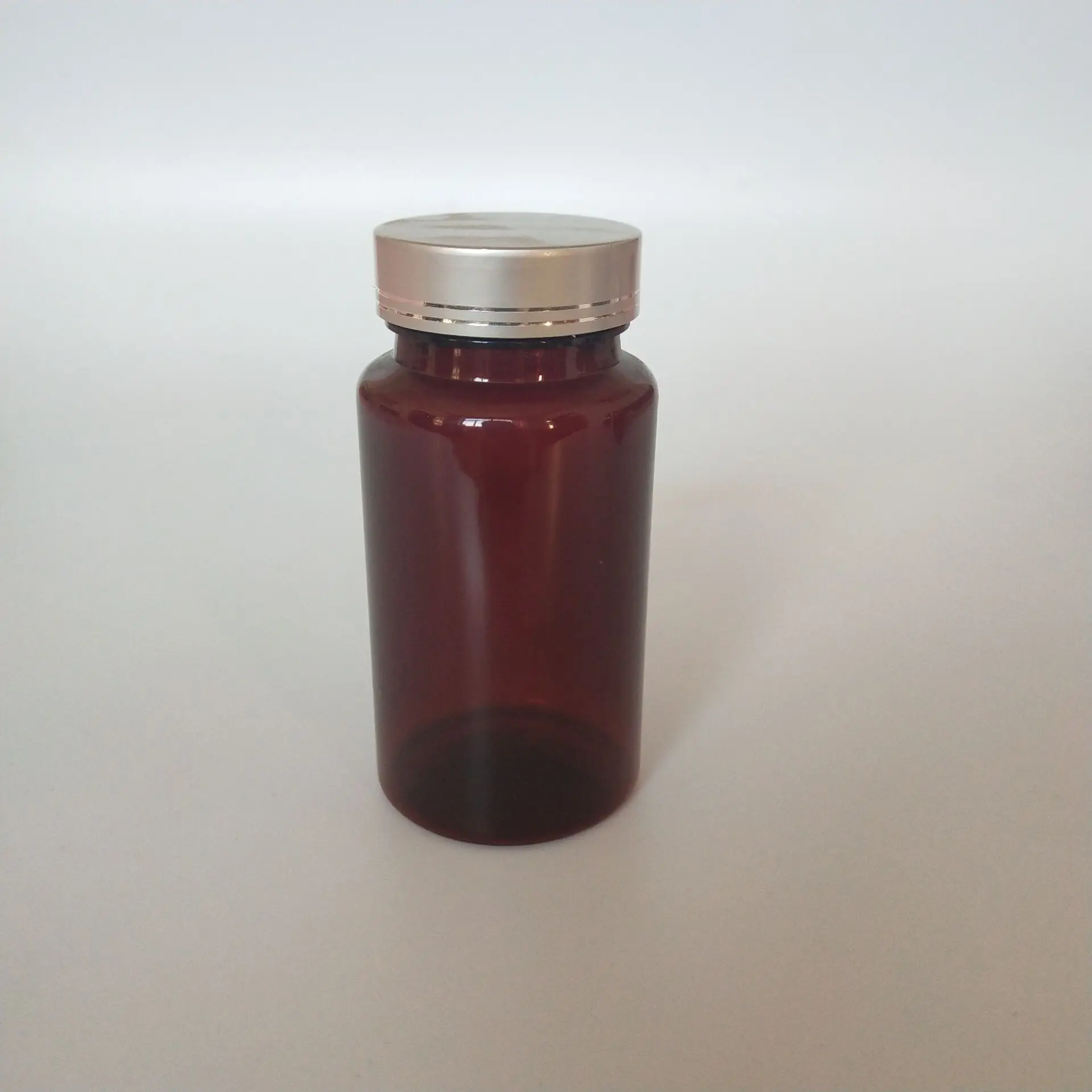 Wholesale 60ml 120ml 150ml 200ml 250ml Amber Vitamin Medicine Wide Mouth Plastic Bottle for Tablet Pill Capsule Packaging
