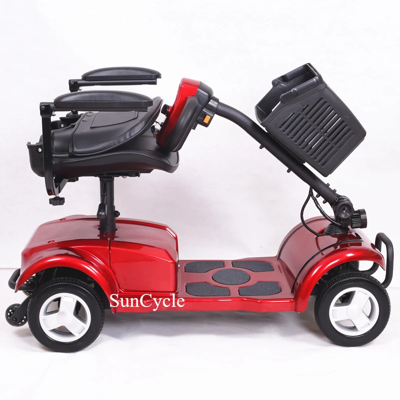 
Lightweight folding cheap disabled mobility scooter electric 4 wheel handicapped scooters 