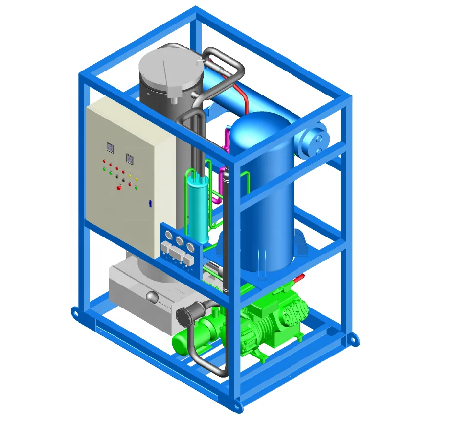 Energy Saving High Quality 5T 8T 10T Tube Ice Making Machine Ice Tube Maker Machine March Expo Benefits