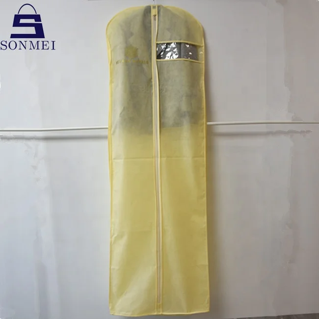 Large gusset heavy bridal gown clothes ivory dress bags garment