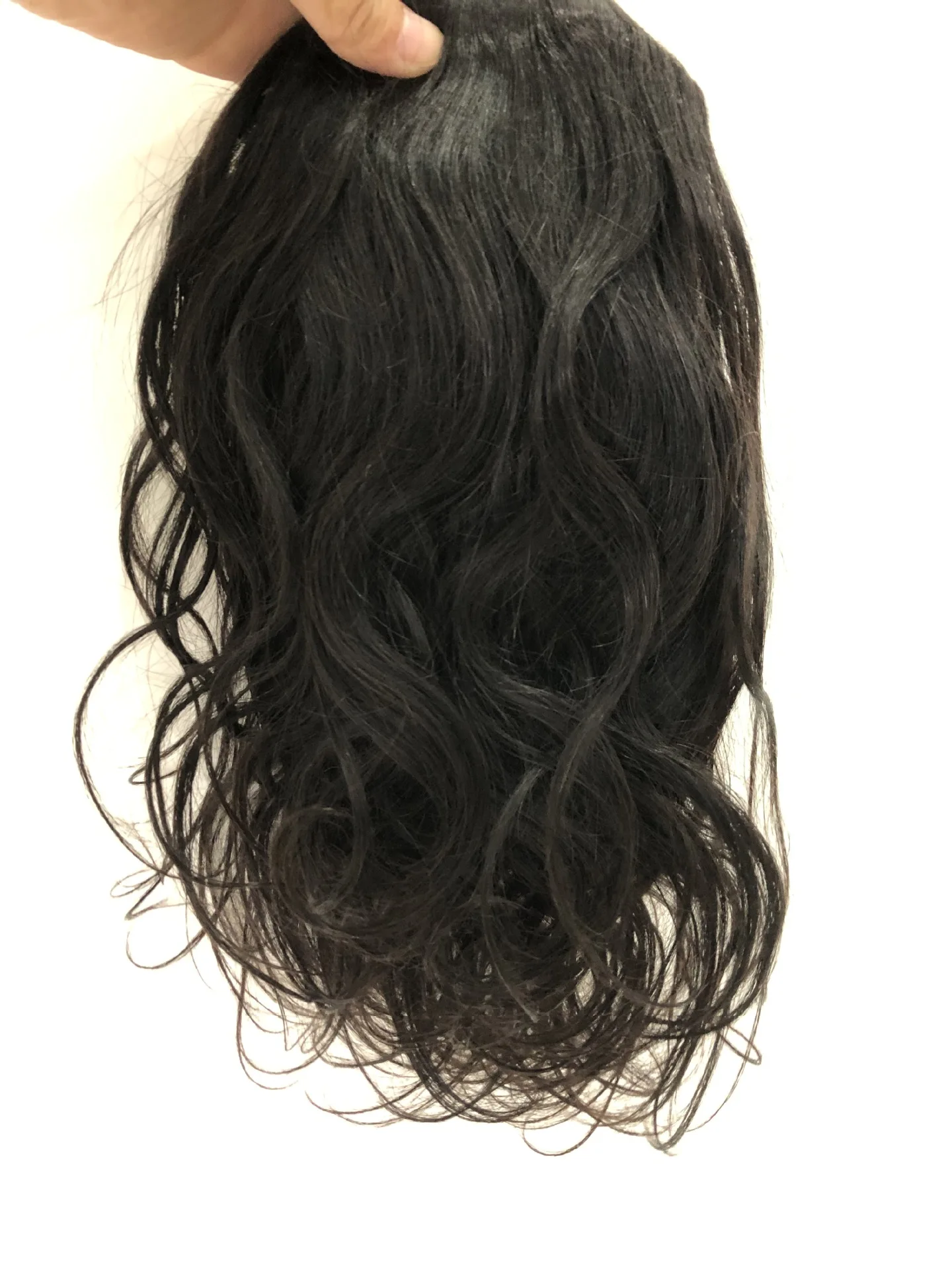 Wig Bob Curly Animation 1b / Neon # Colored human