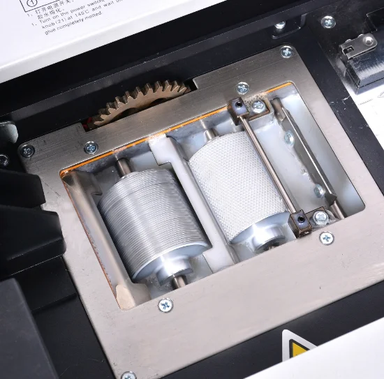 SG-40A desktop glue binder A4 size manual hot melt glue book binding machine