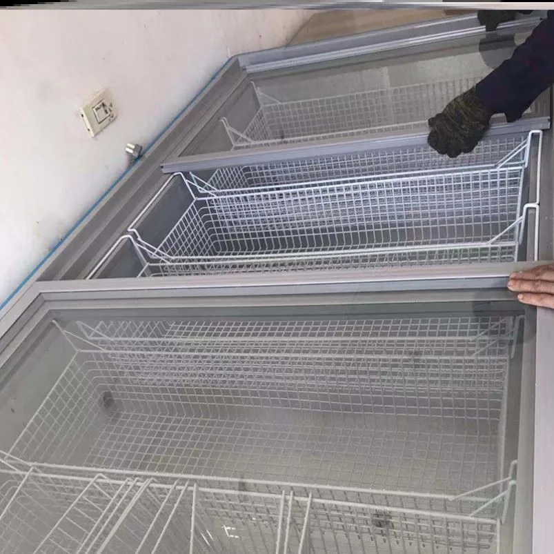 Fridge Parts Wire Storage Basket for Freezer Wire Fruit Vegetable Basket