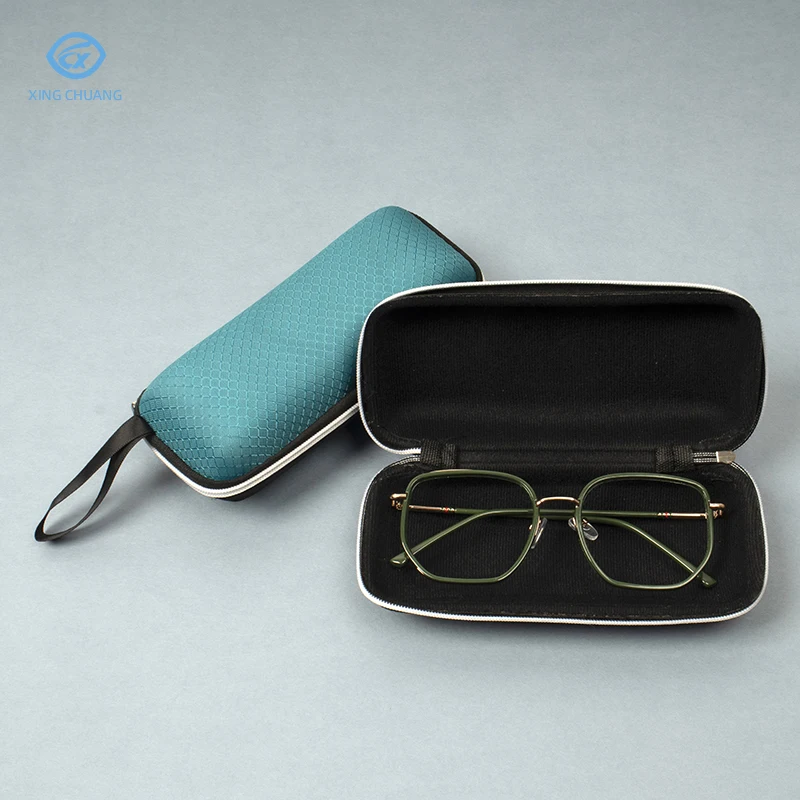 High Quality Best price Custom Logo EVA Zipper Glasses Sun glasses Case Waterproof Glasses Packaging Boxes
