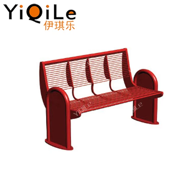 Newest garden public waiting chair outdoor long wood benches cast iron garden bench