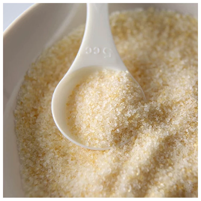 Easy handling packaging jelly desserts frozen foods ice creams manufacturers pork fish edible bovine gelatin