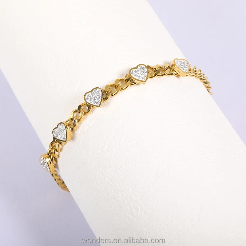 Butterfly Gold Snake Double Chain Bracelet CZ Crystal Decorated Beautiful Wedding Bridal Jewelry