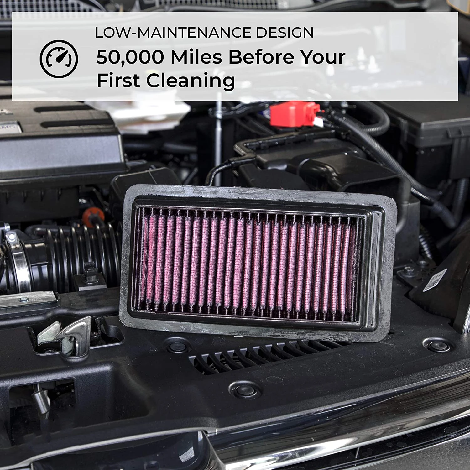 BEST 33-2438 Engine air filter replacement air filter compatible with 2010-2019 To-yota/Le-xus SUV V6/V8  4runner GX460