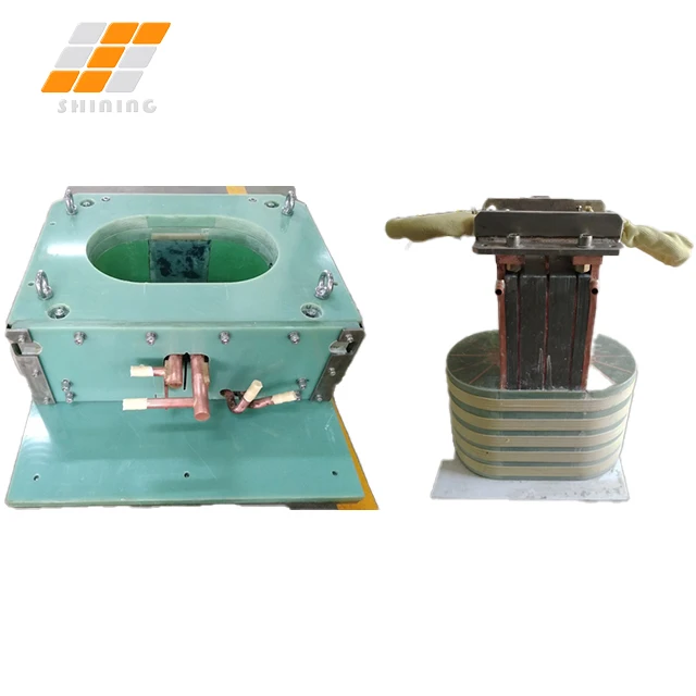 Shining induction quenching sensor for metallurgical induction heating strip weld annealing sensor