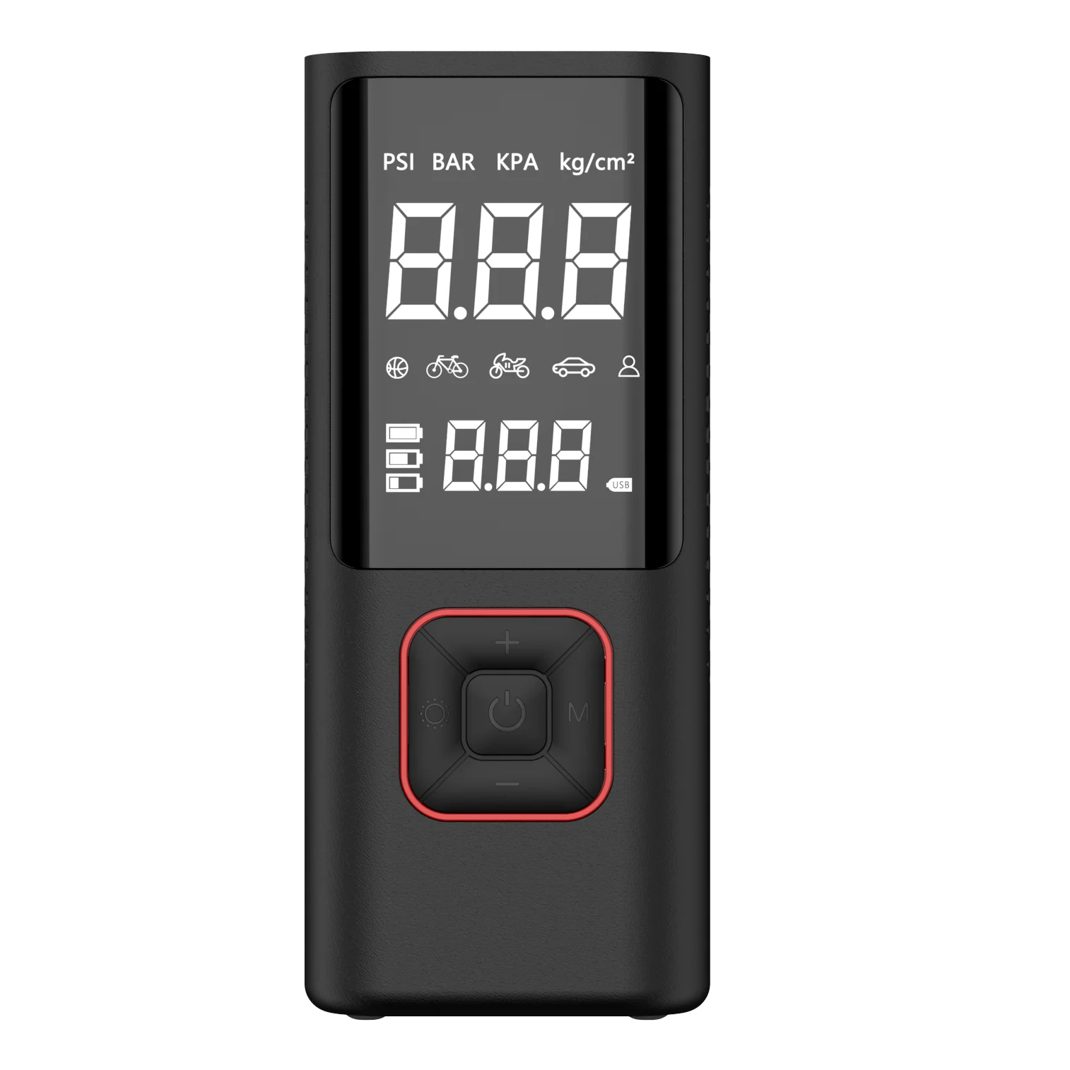 Rechargeable  Newest Air Compressor Tire Inflator 150PSI for Car Bike Ball 12V Abarth Car Motorcycle Scooter Bicycle Bike Tire