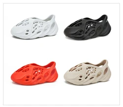 New Summer Men Beach Sandals Sneakers Foam Runners Couple Soft Flip Flops Men Sports Shoes Men Clogs Shoes Flat Slides