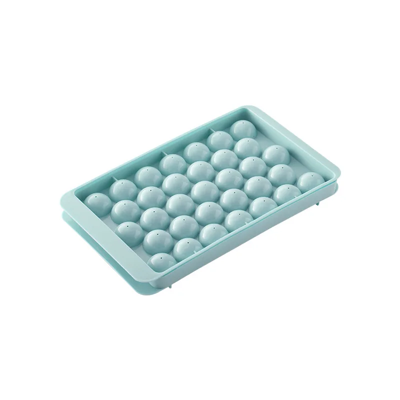 Kitchen Plastic Molds Ice Tray Round Ball Ice Cube Makers DIY Ice Cube Mould for Home Bar Party