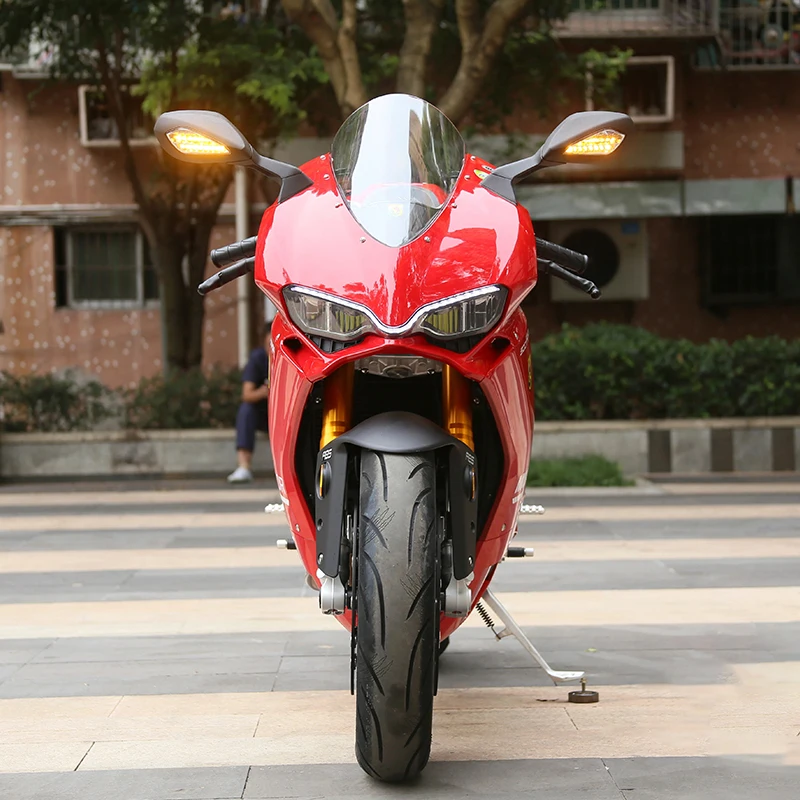 Moxiao 500RR Gas Scooter With New Design Max Speed 165km/h Water-Cooled Dual-Cylinder Dual-Camshaft Directly From China Factory
