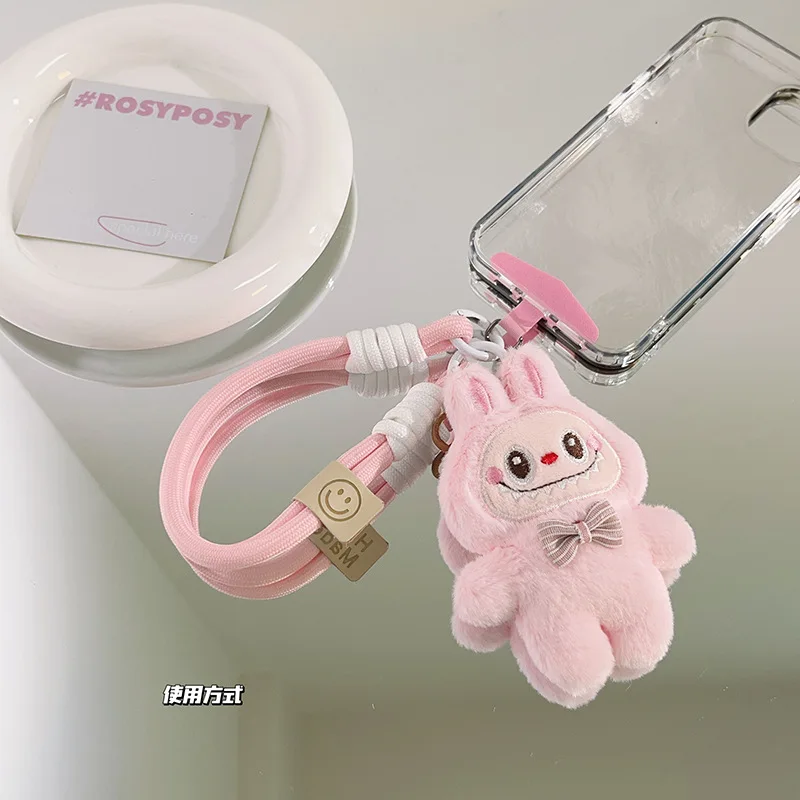Kawaii плюшевый брелок для ключей мультяшный Чехол мобильного телефона кукла школьная сумка подарок игрушки оптовая продажа