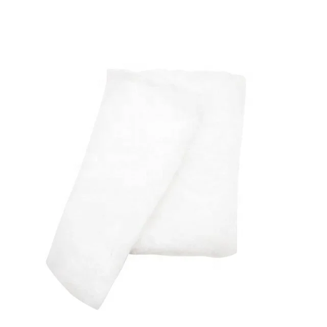 
Factory High Quality Thermal Bonded Polyester Cellulose Cotton Wadding/Batting 