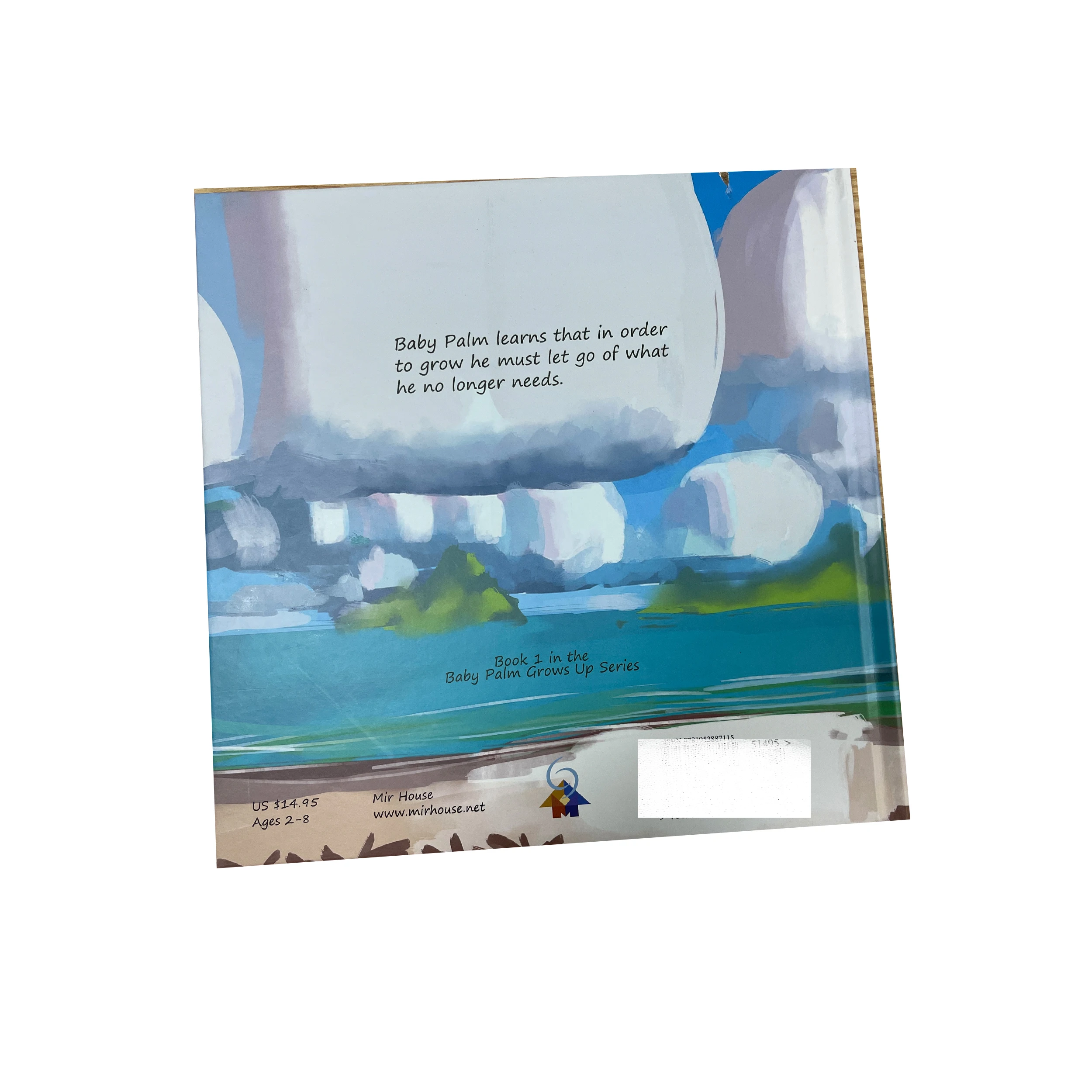 Customized Printing Cartoon Animal Water Color Painting Book Early Education Graffiti on Cardboard & Art Paper