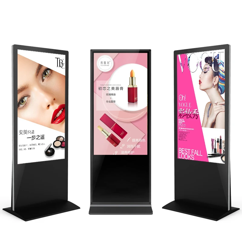 Best Multi-size wall-mounted advertising machine horizontal and vertical screen long HD Android LCD display