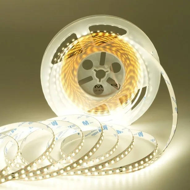 Low voltage LED light strip 2835 60 beads 120 beads self-adhesive light strip wholesale wedding cabinets wardrobe lighting