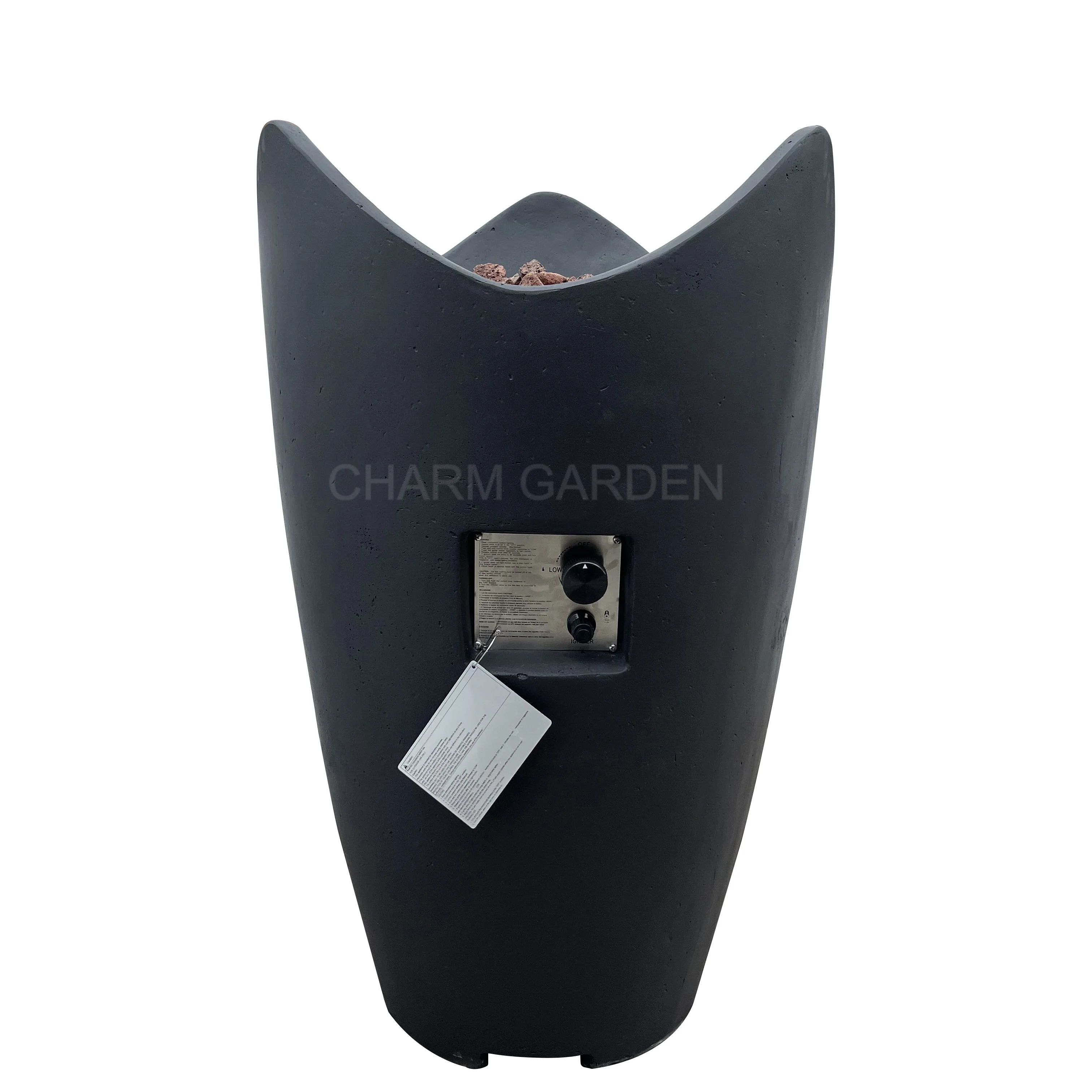 Высококачественная железная стеклянная уличная горка с пропановым газовым подогревом для зимнего использования в саду внутреннего дворика производство непосредственно Китае