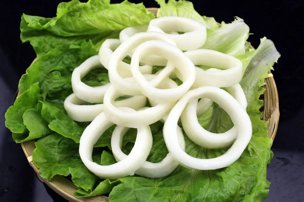 
fresh seafood squid ring frozen squid 